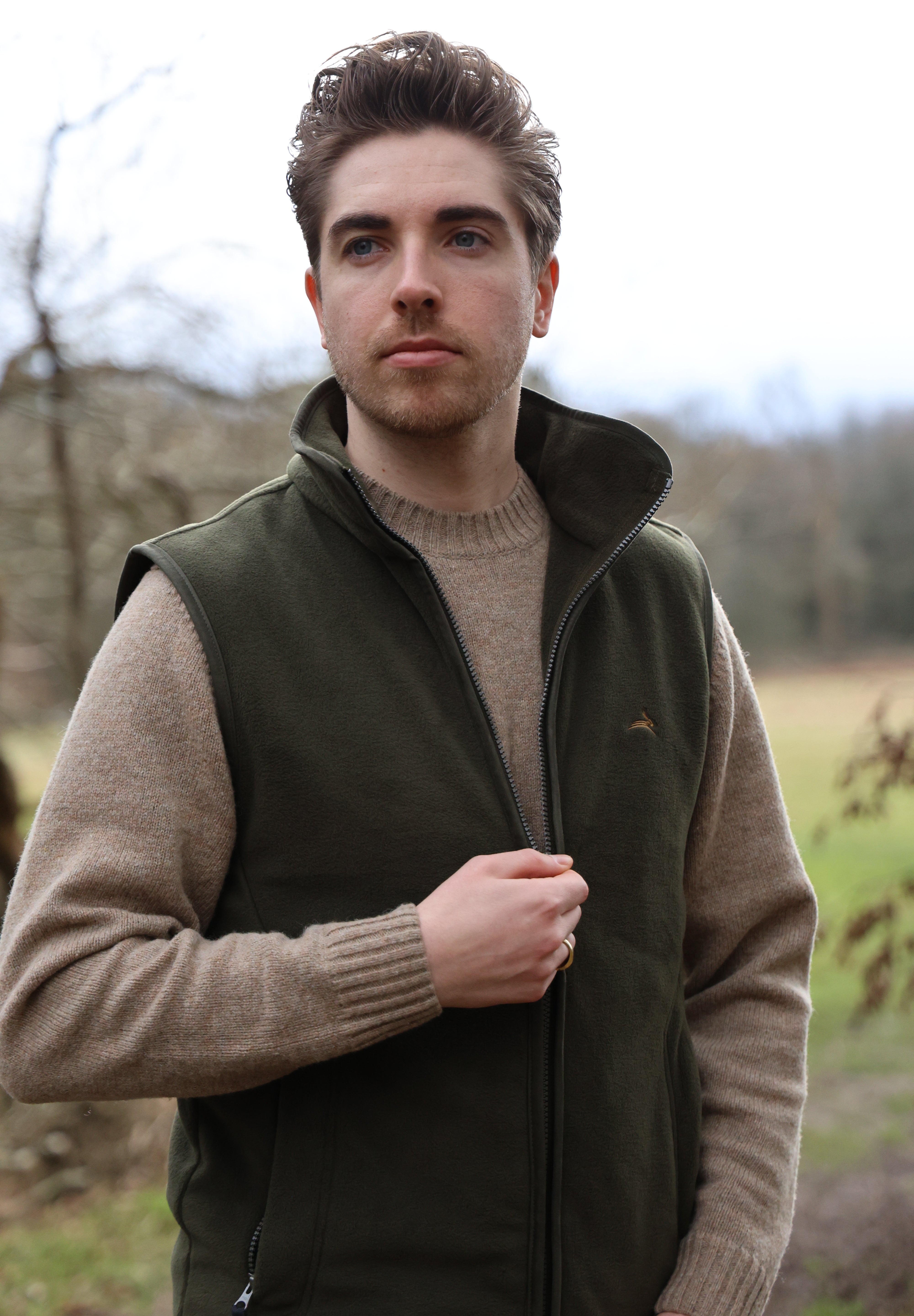 Birtles Gilet - Fern - Harehill