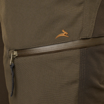 Concealed, waterproof zip pockets