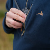 Mens Varden Quarter Zip Fleece - Harehill