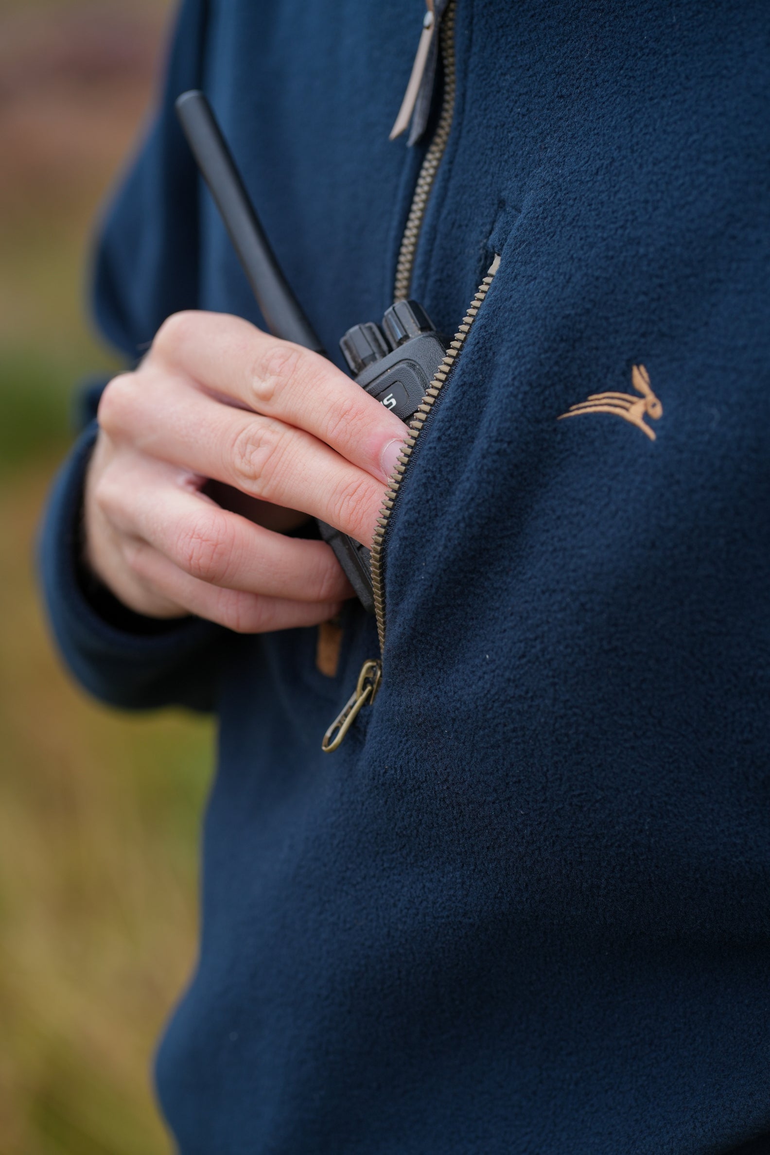 Mens Varden Quarter Zip Fleece - Harehill