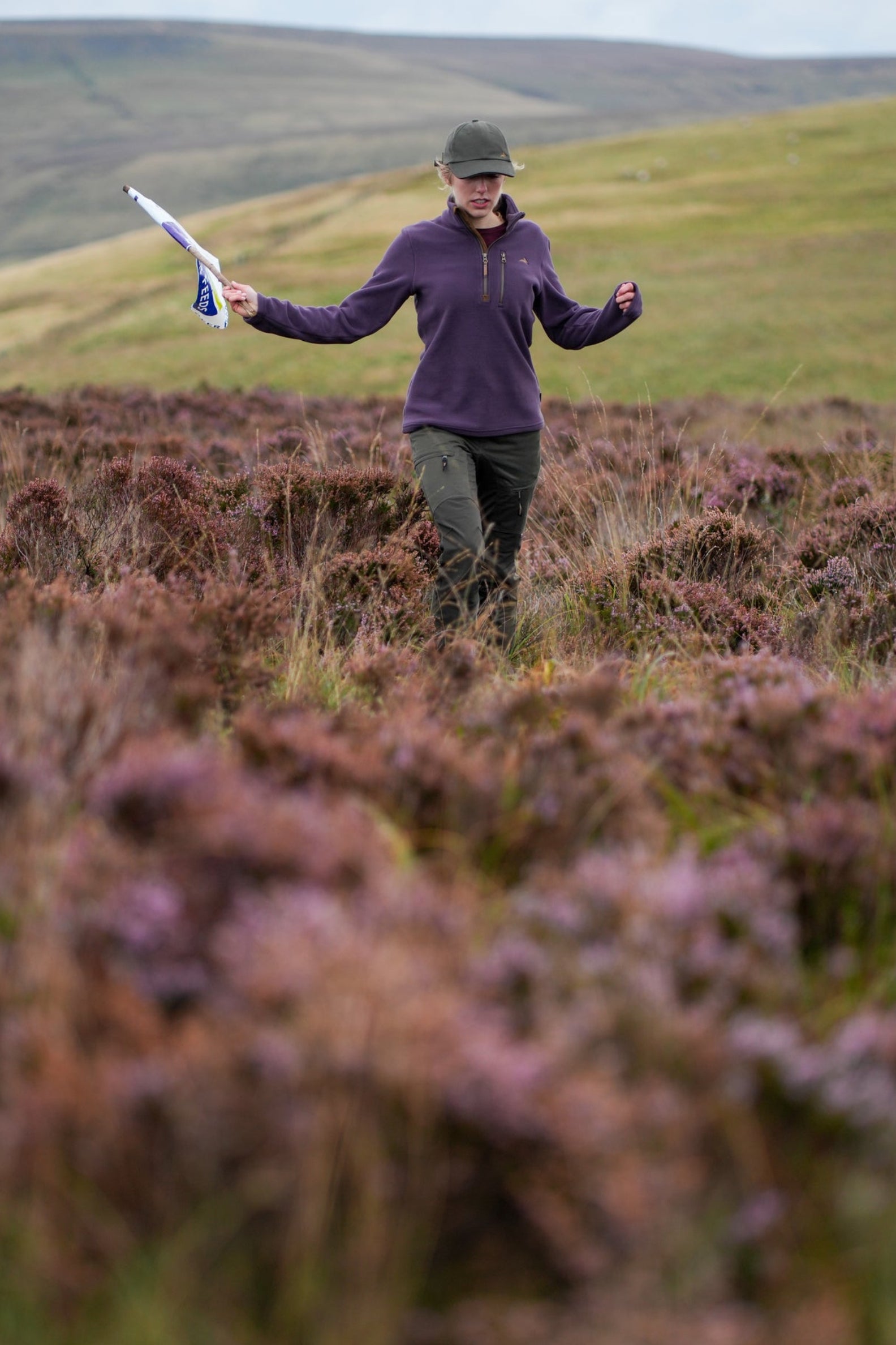 Womens Varden Quarter Zip Fleece - Harehill