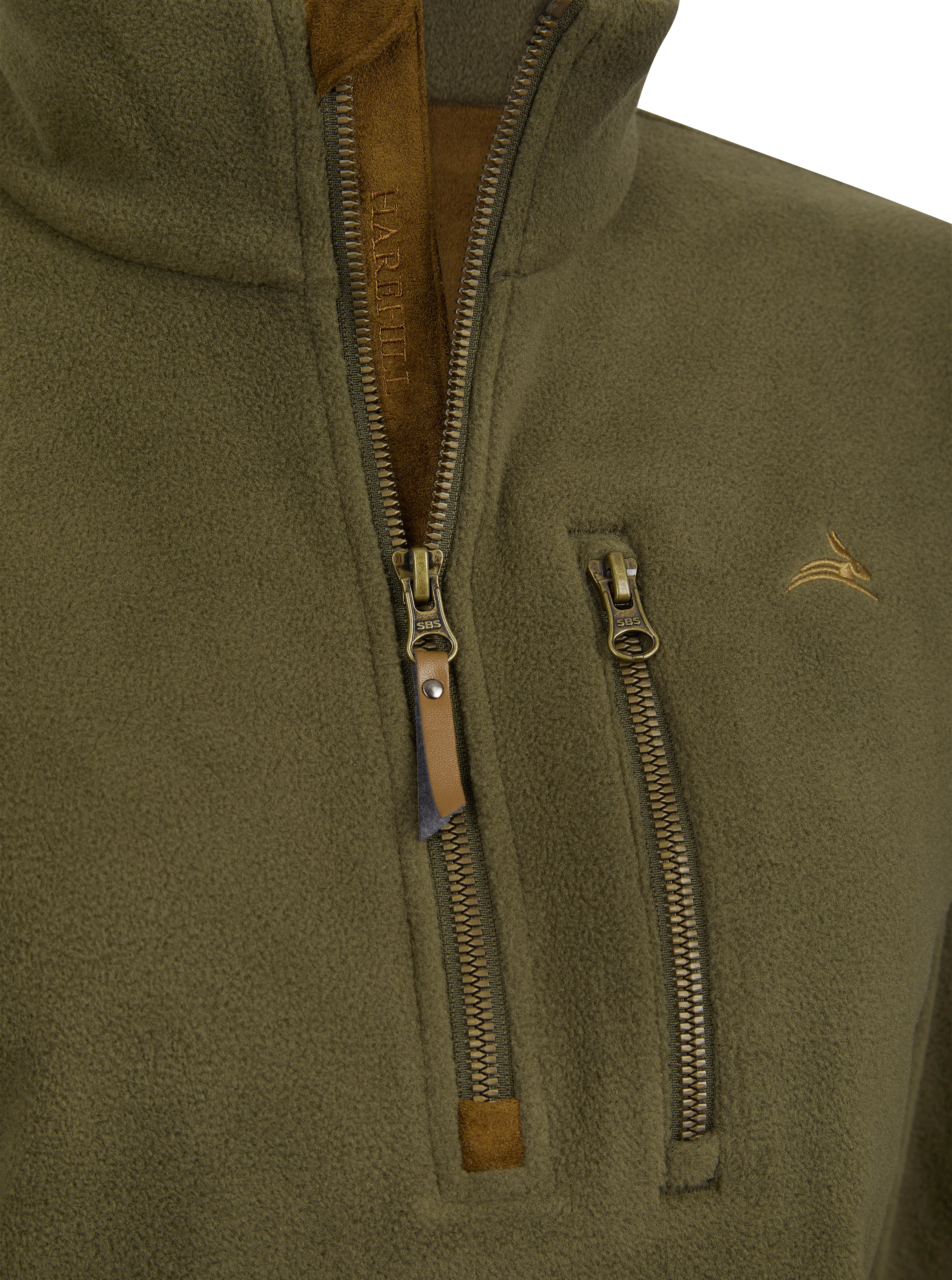 Womens Varden Quarter Zip Fleece - Harehill