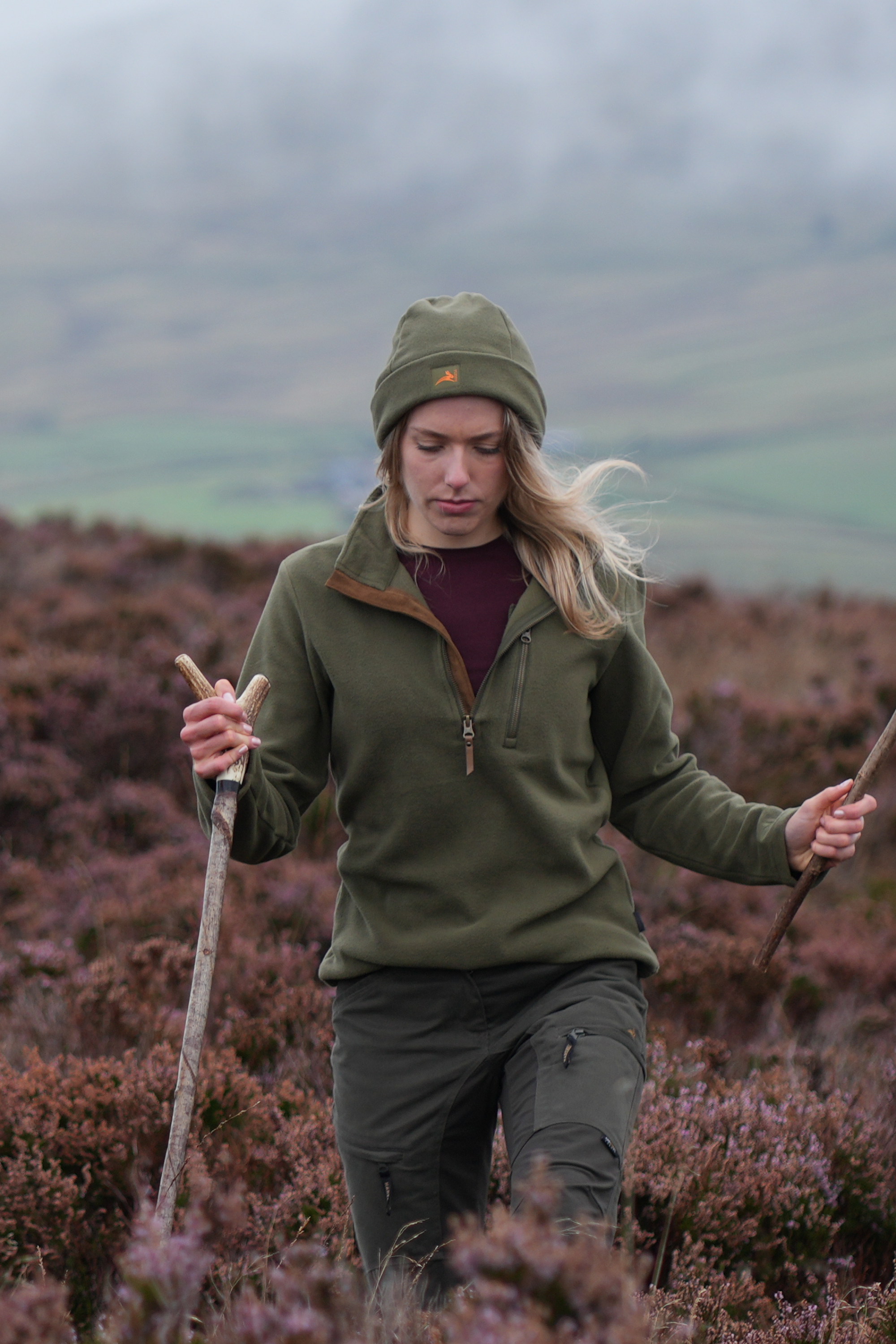 Women's Varden Fleece Beanie - Harehill